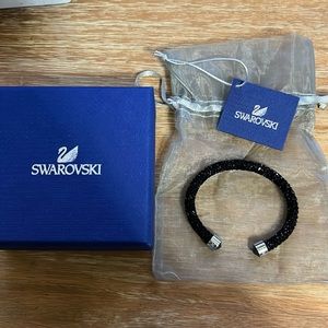 New Swarovski black crystal bracelet small